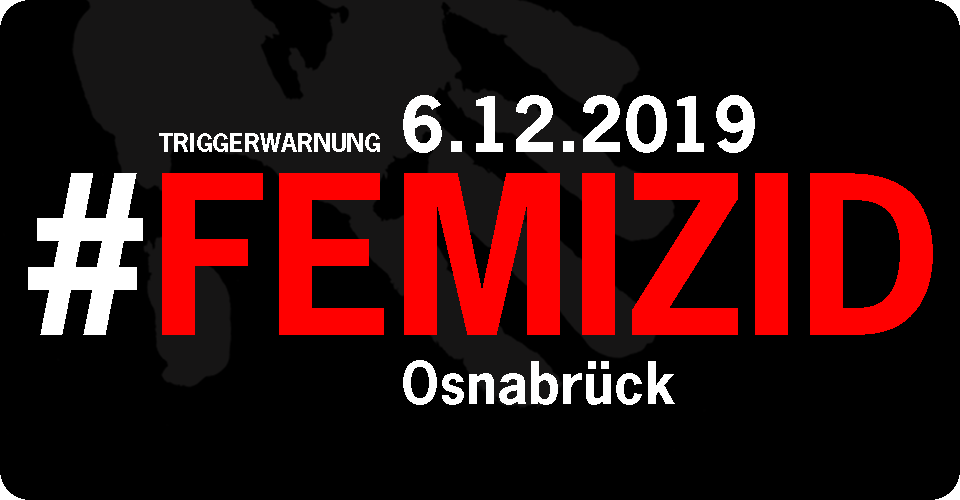6.12.2019 - #Femizid in Osnabrück