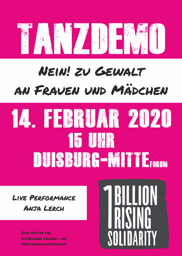 One Billion Rising 2020 Duisburg