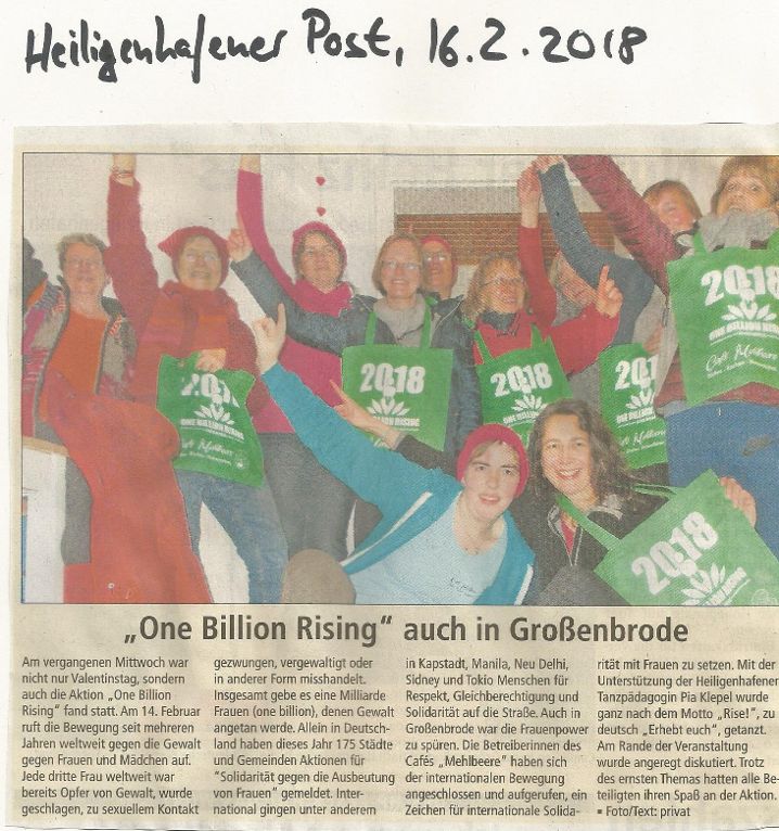 Großenbrode 2018 - One Billion Rising