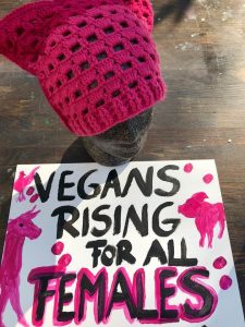Vegans Rising bei One Billion Rising Augsburg 2018 #govegan