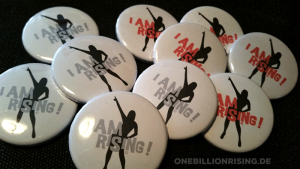 One Billion Rising Buttons