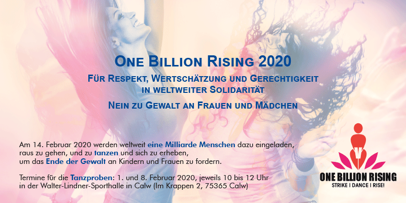 One Billion Rising Calw 2020