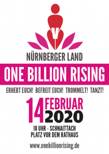 One Billion Rising Flyer Schnaittach 2020