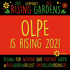 Olpe #RisingGardens 2021 #onebillionrising