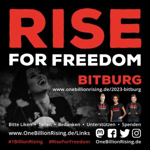 Bitburg 2023 - One Billion Rising - Rise for Freedom