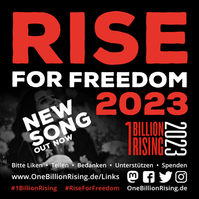 Rise for Freedom Song One Billion Rising 2023