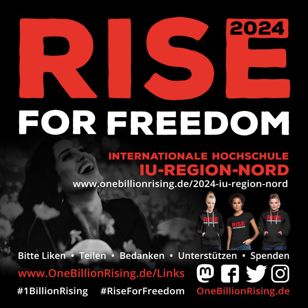 2024-One-Billion-Rising-Internationale-Hochschule-IU-Region-Nord