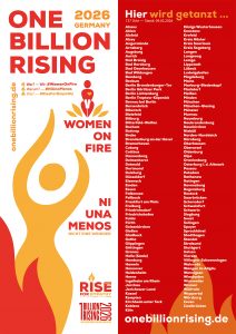 Germany Deutschland — One Billion Rising 2026 – Women on Fire — Ni una menos