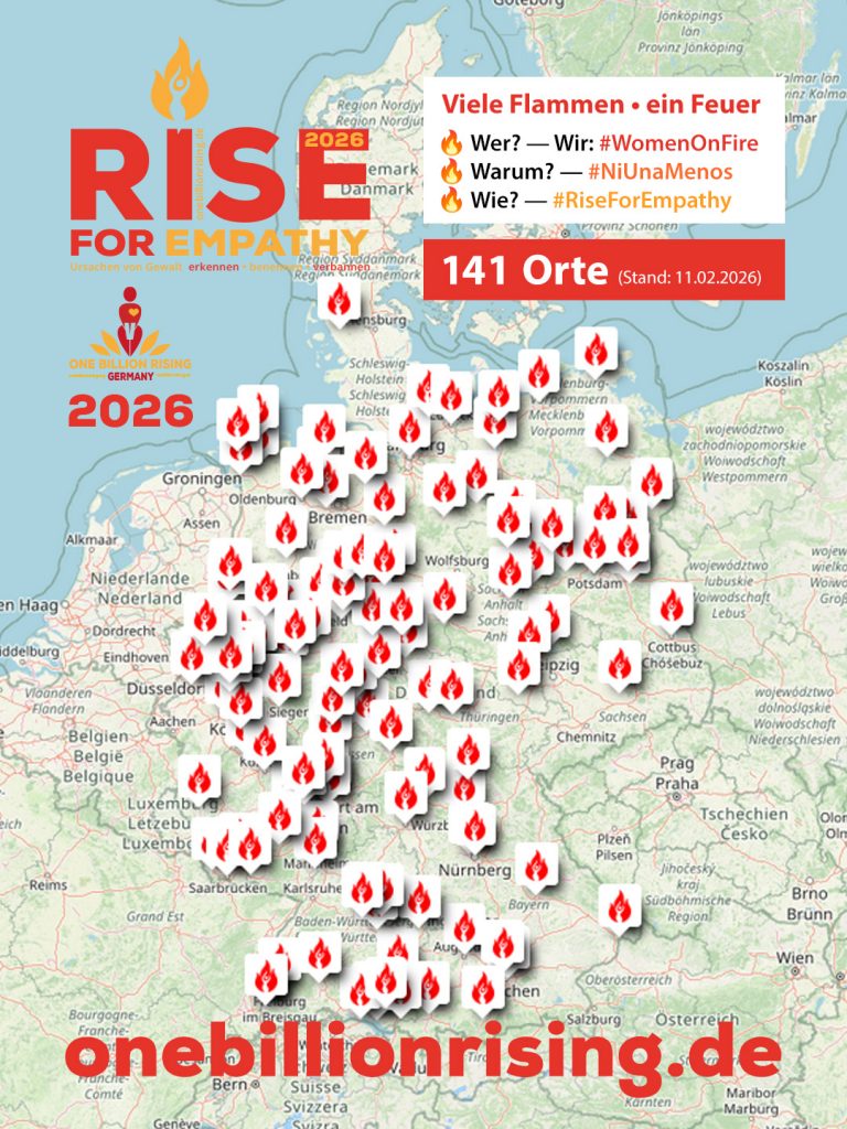 Sharepic - MAP - One Billion Rising Women on Fire - Ni una menos - 2026-02-11