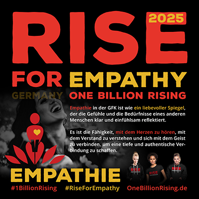 Motto 2025 Rise for Empathy - One Billion Rising