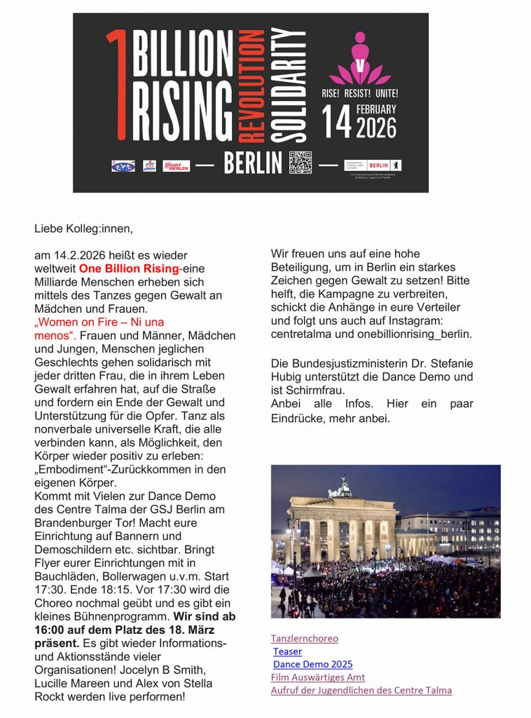 Dance Demo Berlin OBR 2026