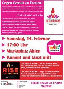 Ahlen - One Billion Rising 2026