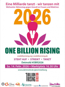 Detmold — One Billion Rising 2026 – Women on Fire — Ni una menos