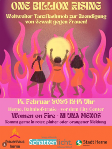 Herne — One Billion Rising 2026 – Women on Fire — Ni una menos