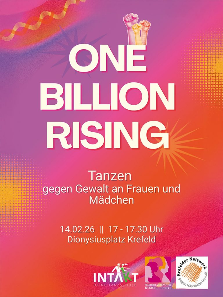 Krefeld — One Billion Rising 2026 – Women on Fire — Ni una menos