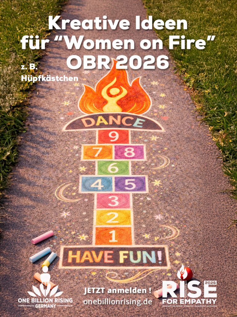 DANCE - HAVE FUN - Hüpfkästchen - One Billion Rising 2026