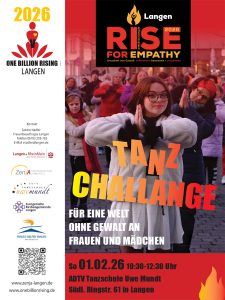 Langen — One Billion Rising 2026 – Women on Fire — Ni una menos