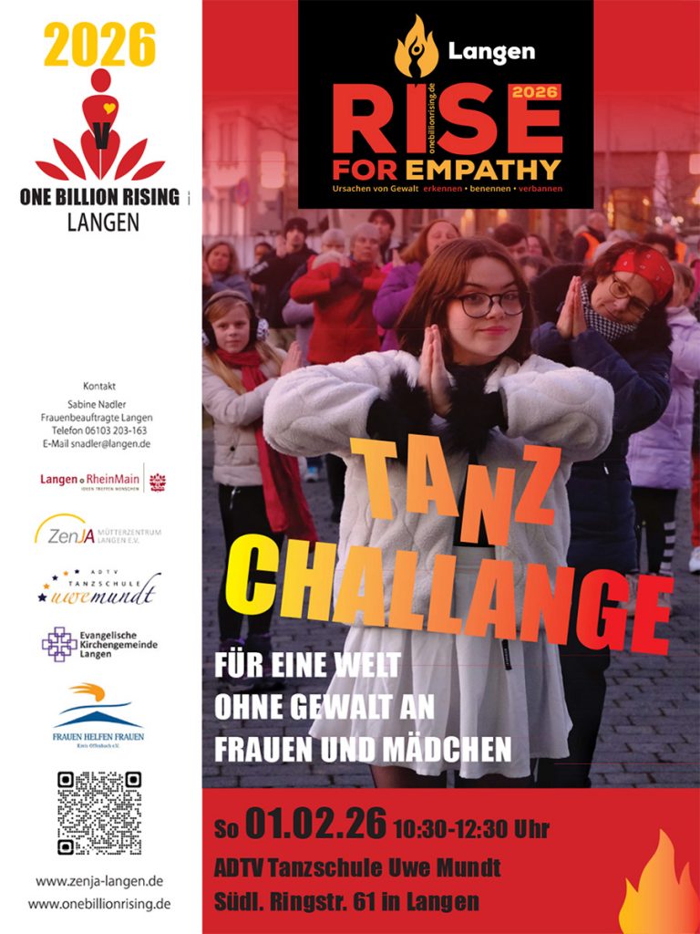 Langen — One Billion Rising 2026 – Women on Fire — Ni una menos