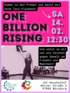 Würzburg — One Billion Rising 2026 – Women on Fire — Ni una menos