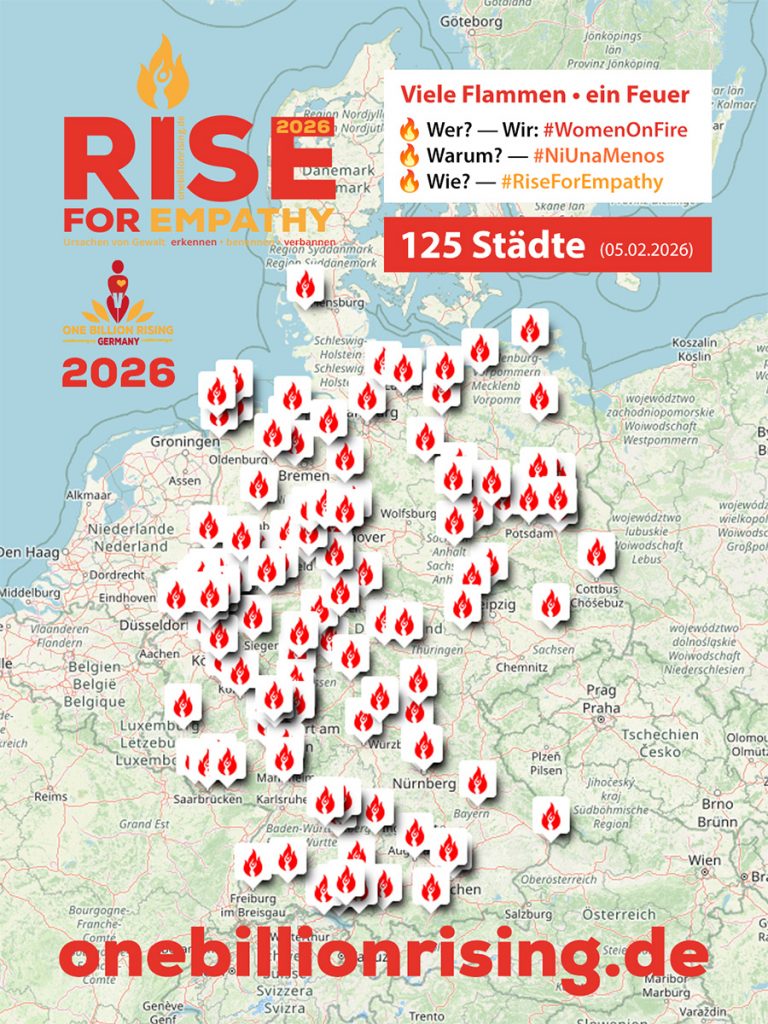 Germany Deutschland — One Billion Rising 2026 – Women on Fire — Ni una menos