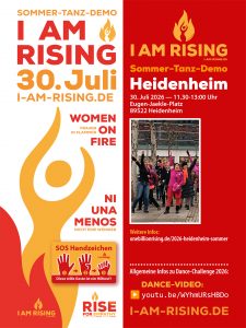 Sharepic Heidenheim Sommer OBR 2026 - I AM RISING