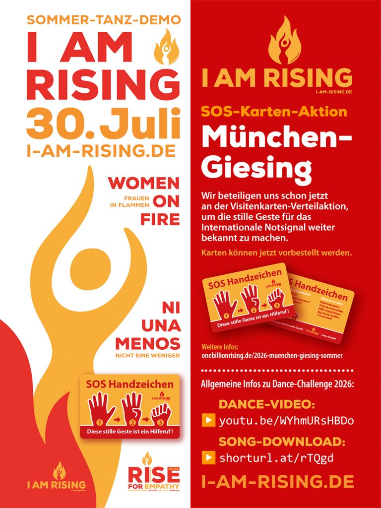 Sharepic München-Giesing Sommer OBR 2026 - I AM RISING