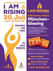 Sharepic München-Giesing Sommer OBR 2027 - I AM RISING
