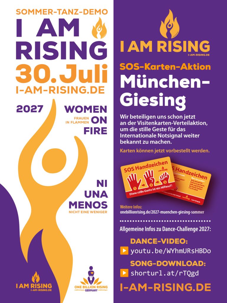 2027 Muenchen Giesing Sommer I AM RISING Sharepic
